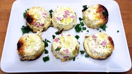 Recette : Petits flans de poireaux et de parmesan