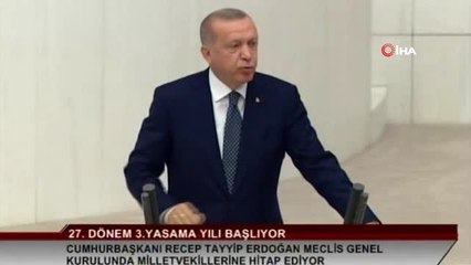 Cumhurbaşkanı Erdoğan: "Türkiye, masa başında yazılan senaryoların figüranlığını yapacak kadar...