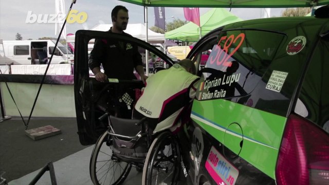 Man Becomes This Country's First Race Car Driver Who Uses a Wheelchair