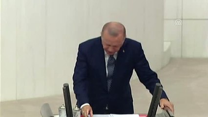 Cumhurbaşkanı Erdoğan: "Milyonlarca sığınmacıyı ilanihaye kendi topraklarımızda misafir etmeye...