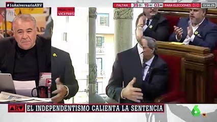 El segundo de Quim Torra es incapaz de frenar las arengas a los CDR y solo tira balones fuera