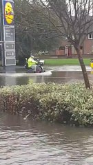 Flooding in Corby closes roads again