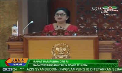 Tải video: Usai Dilantik, Puan Maharani Sampaikan Pidato Pertamanya Sebagai Ketua DPR