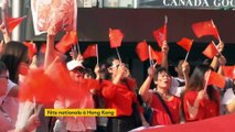 A Hong Kong, regain de tension entre pro et anti-Pékin pour les 70 ans de la Chine populaire