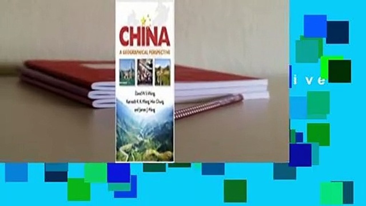 Full version  China: A Geographical Perspective Complete
