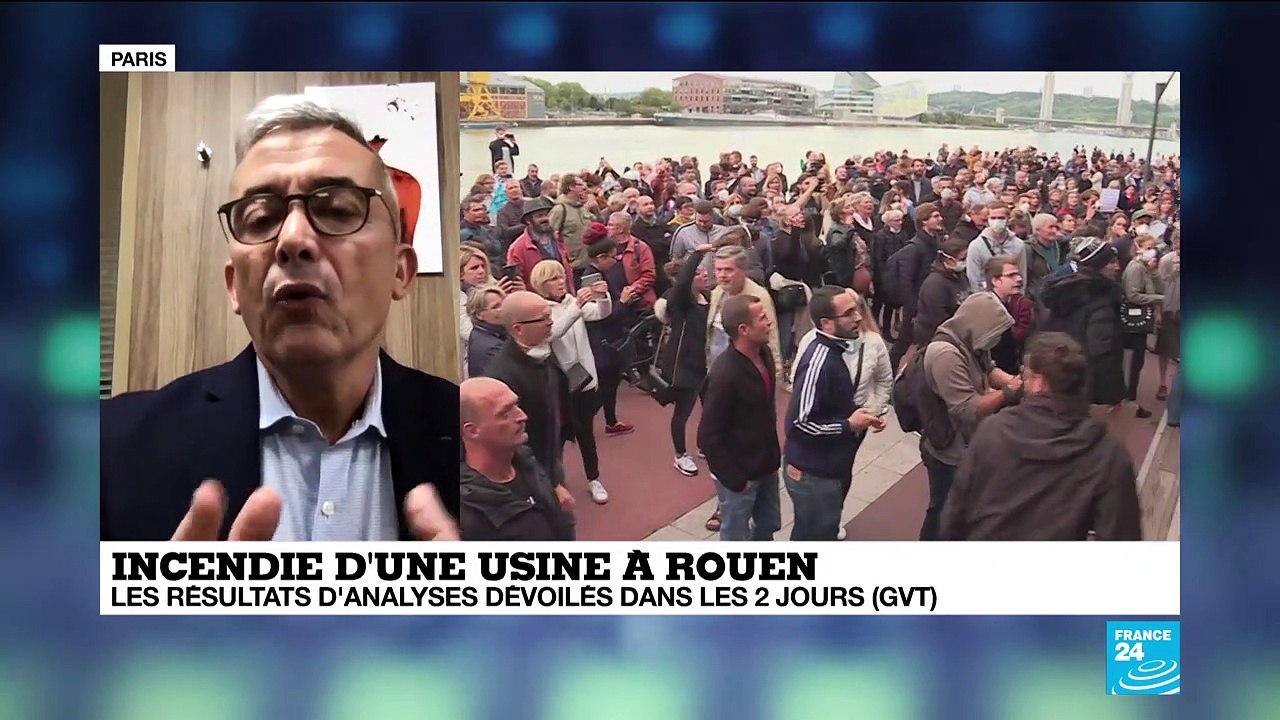 Incendie à d'une usine à Rouen : "On ne demande pas d'être rassurés, on demande de savoir"