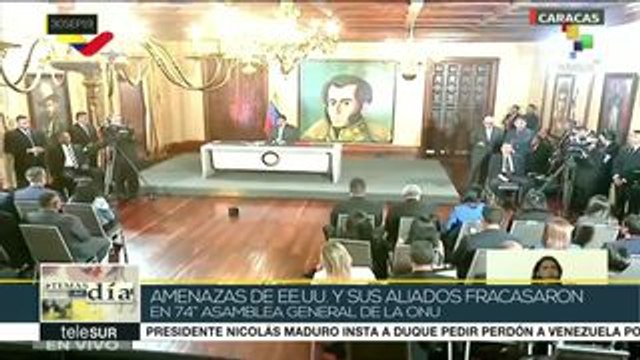 Venezuela: reitera Nicolás Maduro voluntad de diálogo con la oposición