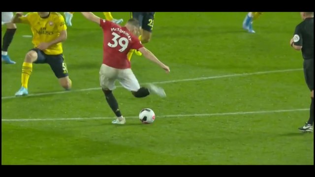 Scott McTominay brilliant strike Vs Arsenal