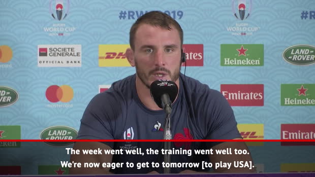 RUGBY: 2019 World Cup: France eager to get going against USA