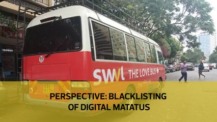 Perspective: Blaclisting of digital matatus