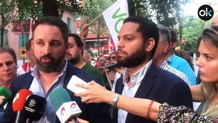 Declaraciones de Santiago Abascal en Barcelona