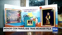 Niño en Coahuila muerde una pila y acaba con parálisis cerebral