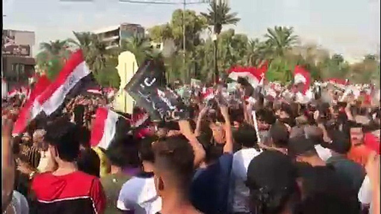 Tiros e correria no Iraque