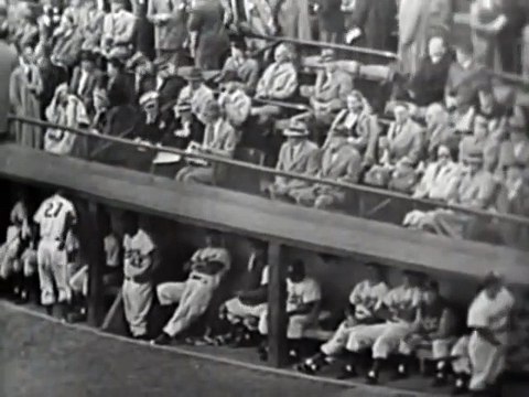 MLB 1952 World Series G7 - New York Yankees @ Brooklyn Dodgers - Full Game 480p 1of4
