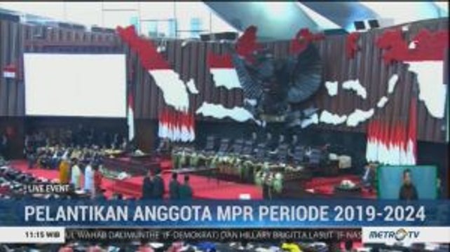 Pelantikan Anggota DPR, DPD dan MPR Periode 2019-2024 (4)