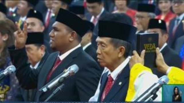 Pelantikan Anggota DPR, DPD dan MPR Periode 2019-2024 (3)
