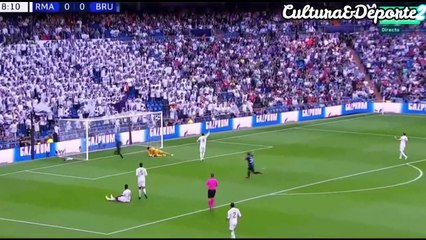 Real : Courtois encaisse un 1er but qui fait parler face à Bruges !