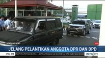 Kompleks Parlemen Mulai Dipenuhi Anggota DPR & DPD Terpilih