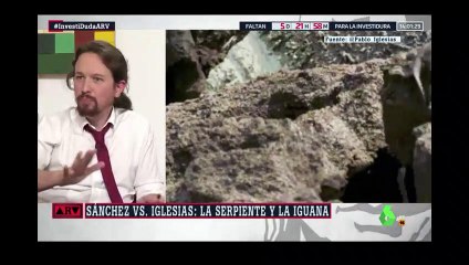 Iglesias, a Ferreras: "¿Tú una serpiente? Yo te veo más como un oso amoroso"