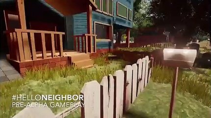 Hello Neighbor - 10 Minutes of Official Pre-Alpha Unedited Gameplay