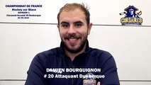 Hockey sur glace Interview Damien Bourguignon 2019-09-28 - # 20 Attaquant des Corsaires de Dunkerque