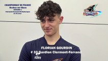 Hockey sur glace Interview Florian Gourdin 2019-09-28 – # 33 Gardien de but des Sangliers Arvernes de Clermont-Ferrand
