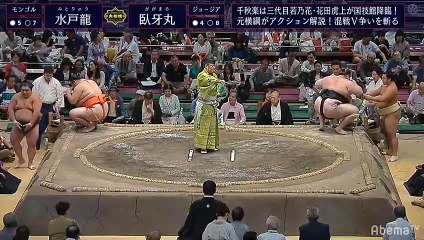 Mitoryu vs Gagamaru - Aki 2019, Juryo - Day 13