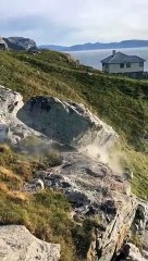 Rolling a Huge Rock