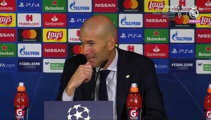 Zidane: "Los dos goles que nos han metido son de risa"