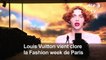 Mode: le défilé Louis Vuitton clôt la Fashion Week de Paris