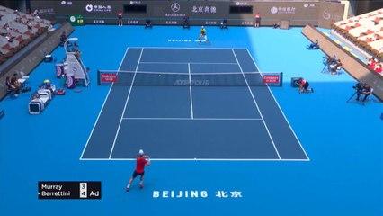 Pékin - Murray réalise une grande performance en dominant Berrettini