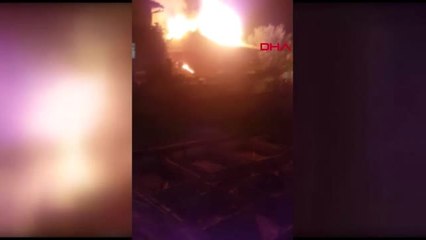 Ankara'da müstakil evde yangın paniği