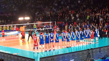 Les hymnes des deux finalistes de l'Euro 2019