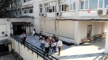 Tahliye kararı verilen İstanbul Üniversitesi Diş Hekimliği Fakültesi havadan görüntülendi