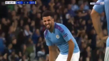 شاهد اسيست رياض محرز اليوم وتألقه امام ديـ ـناموو زغـ ـرب