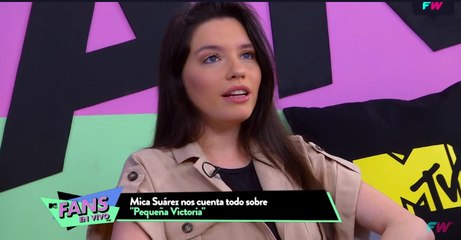 Mica Suarez y La Queen en MTV Fans en Vivo