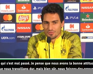 Groupe F - Hummels : "Pas à notre meilleur niveau"