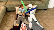 Transform into a 'Star Wars' character with these crochet blankets