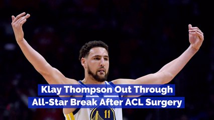 The Update On Klay Thompson's ACL Recovery