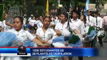 Pregón estudiantil se realizó por Independencia de Guayaquil