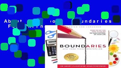 About For Books  Boundaries  For Online