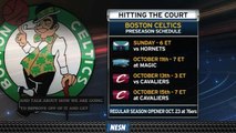 Boston Celtics Set To Open Preseason Oct. 6 Vs. Charlotte Hornets