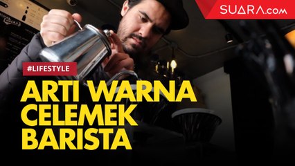 Warna Celemek Barista Ternyata Ada Artinya, Yuk Cari Tahu!