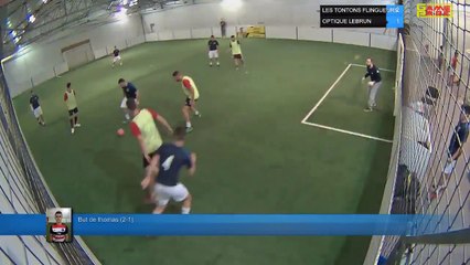 But de thomas (2-1) - LES TONTONS FLINGUEURS Vs OPTIQUE LEBRUN - 01/10/19 20:00 - LIGUE 1