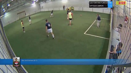 But de thomas (4-1) - LES TONTONS FLINGUEURS Vs OPTIQUE LEBRUN - 01/10/19 20:00 - LIGUE 1