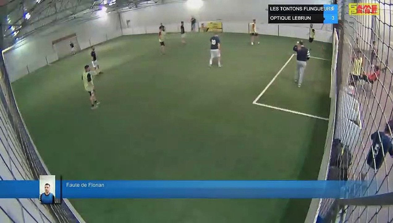 Faute de Florian - NOBILIS Vs NCA FUTSAL CLUB - 01/10/19 20:00 - LIGUE 3 - Poitiers Game Parc