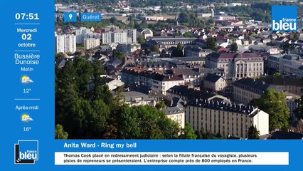 La matinale de France Bleu Creuse du mercredi 2 octobre 2019
