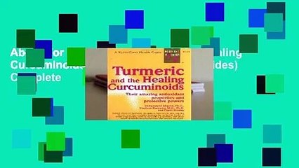 About For Books  Turmeric and the Healing Curcuminoids (Keats Good Health Guides) Complete