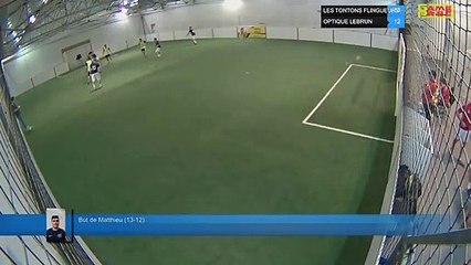 But de Matthieu (13-12) - LES TONTONS FLINGUEURS Vs OPTIQUE LEBRUN - 01/10/19 20:00 - LIGUE 1