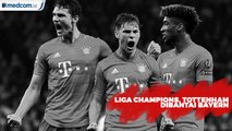 Tottenham Hotspur Dibantai Bayern Muenchen 7 Gol